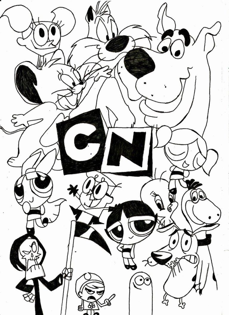 Cartoon Network Coloring Pages