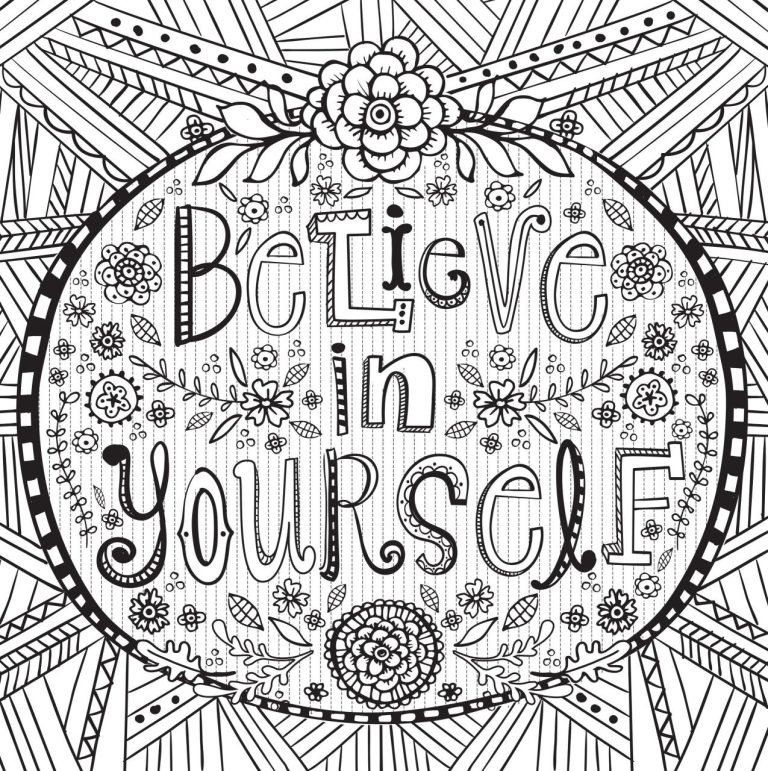 Inspirational Coloring Pages