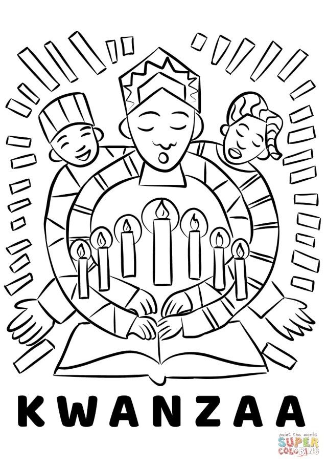 Kwanzaa Coloring Pages