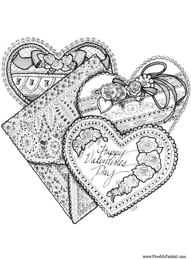 Valentines Day Coloring Pages For Adults