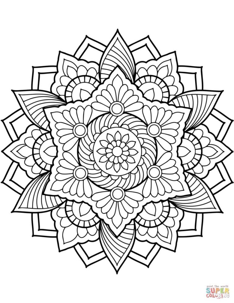 Free Printable Mandalas