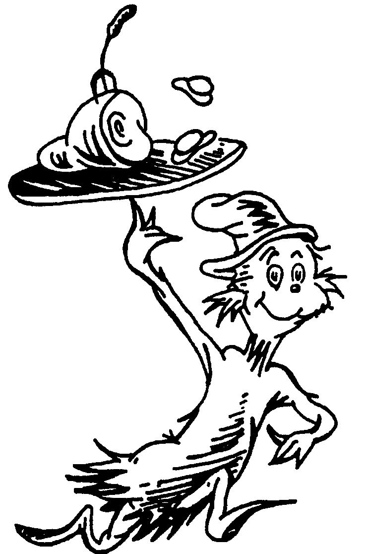 Dr Seuss Coloring Pages