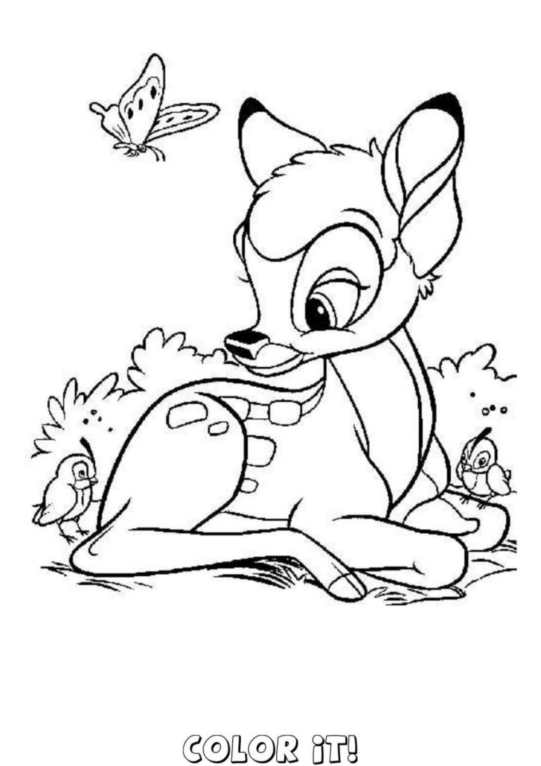 Free Printable Disney Coloring Pages