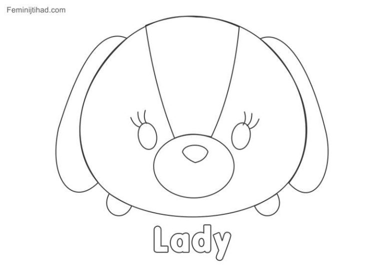 Tsum Tsum Coloring Pages