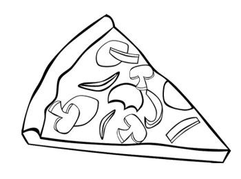 Pizza Coloring