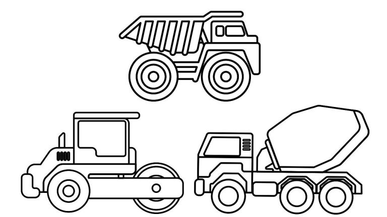 Construction Coloring Pages