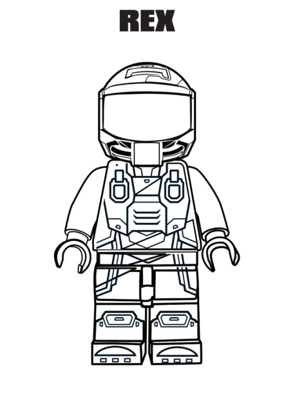 Lego Movie Coloring Pages