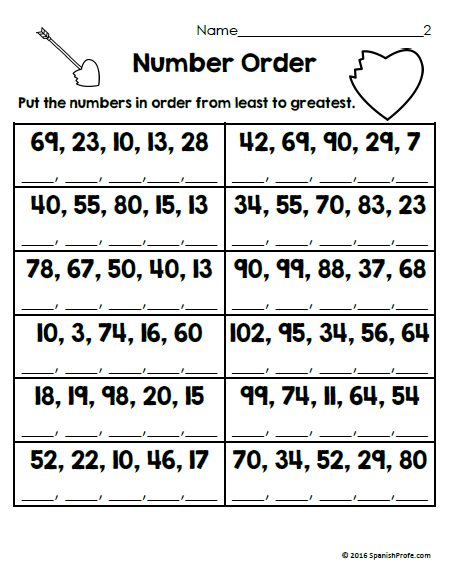 Second Grade Math Worksheets