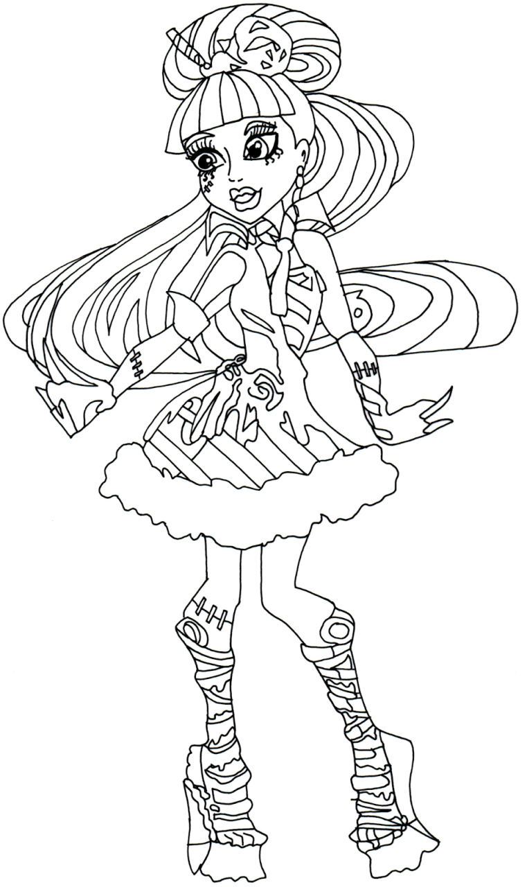 Monster High Coloring