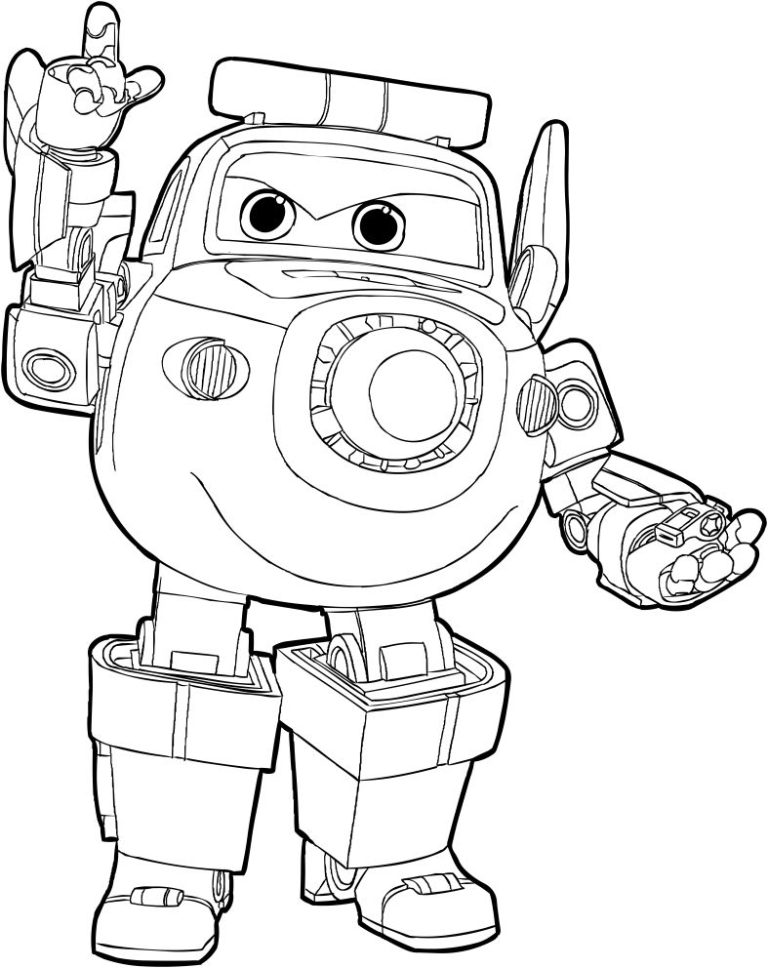 Super Wings Coloring Pages