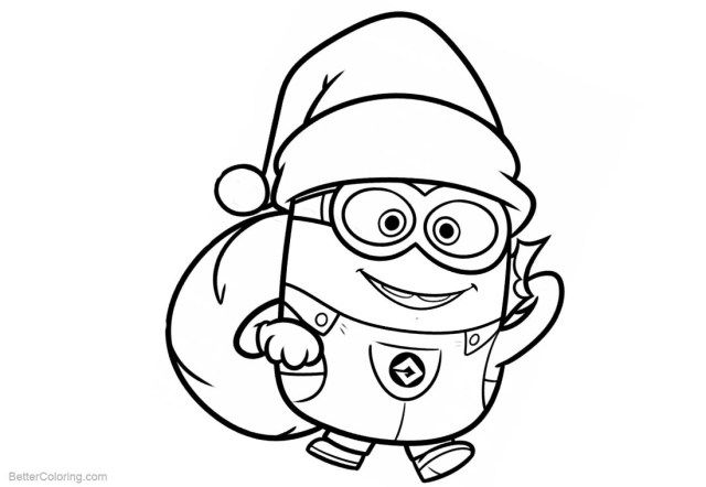 Minion Coloring Pages