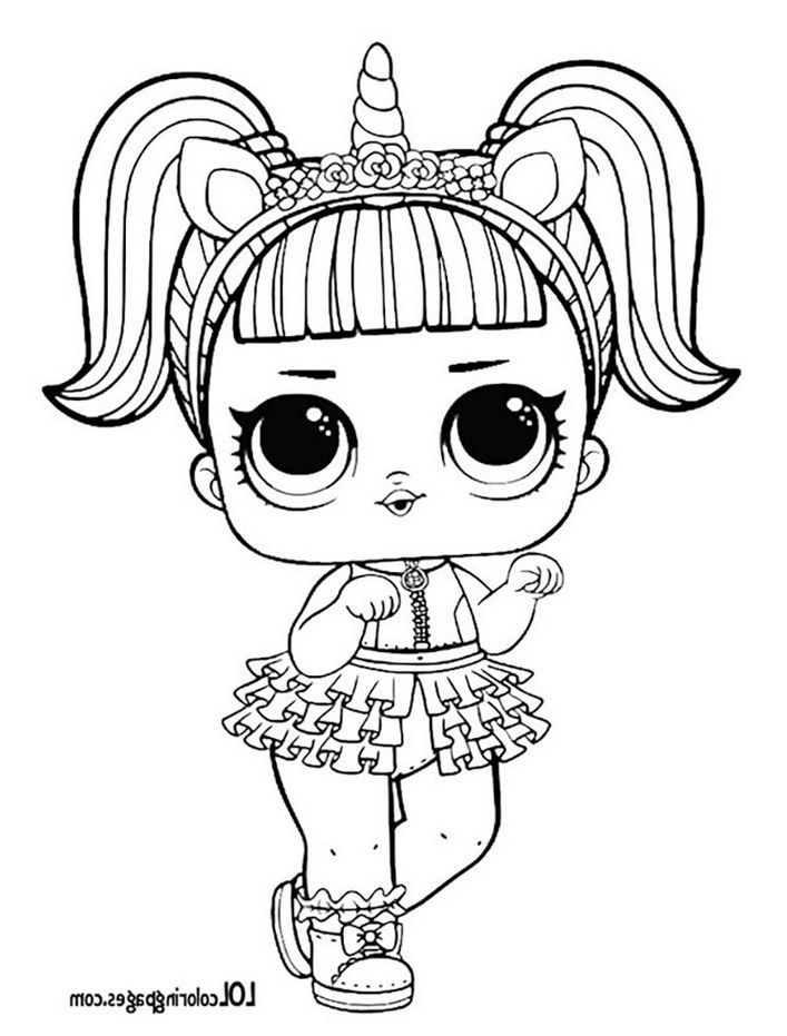 Lol Surprise Dolls Coloring Pages