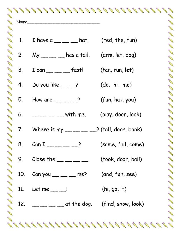 Spelling English Grammar Worksheets For Grade 1 Pdf