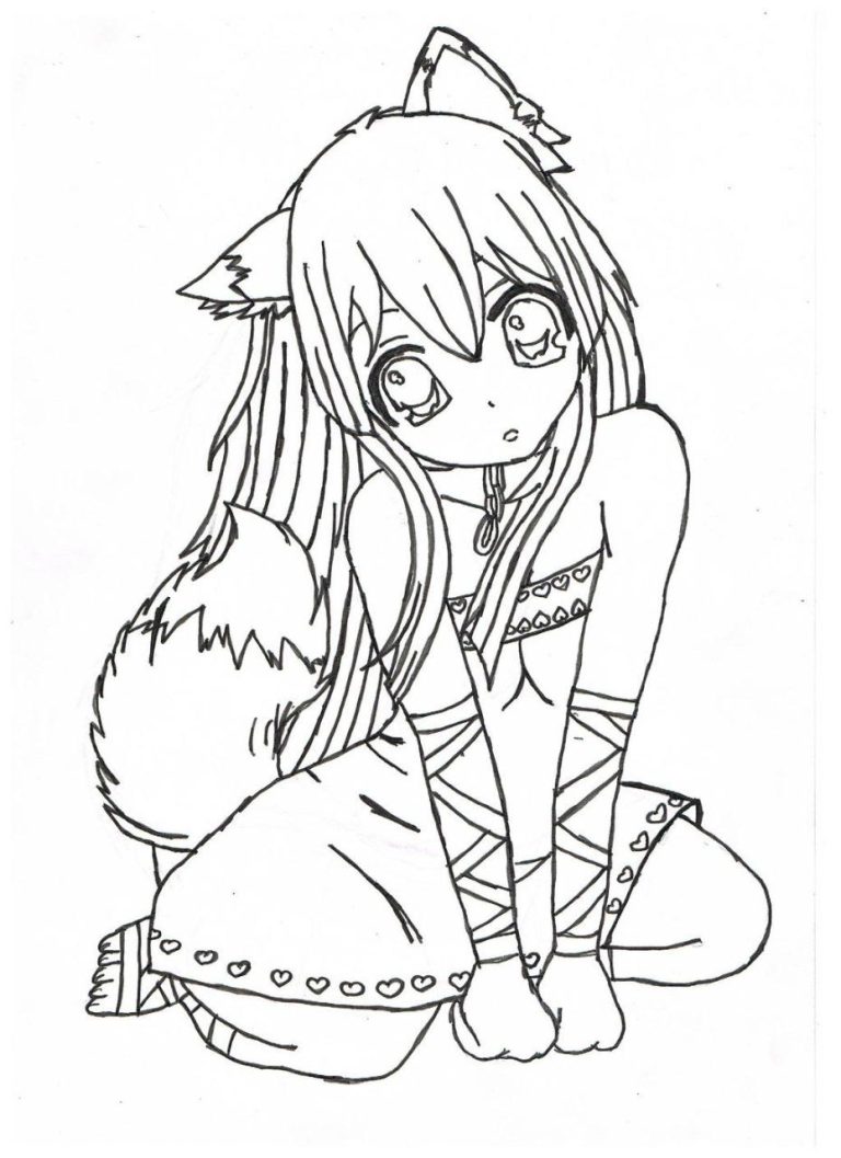 Anime Coloring Pictures