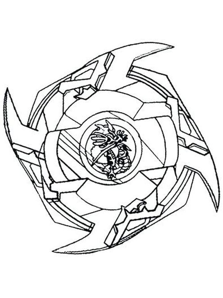 Beyblade Burst Coloring Pages