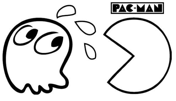 Pacman Coloring Pages