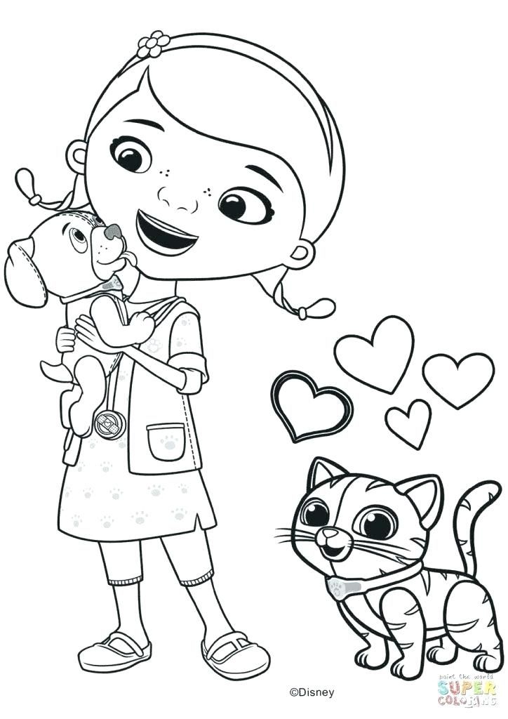 Doc Mcstuffins Coloring Pages