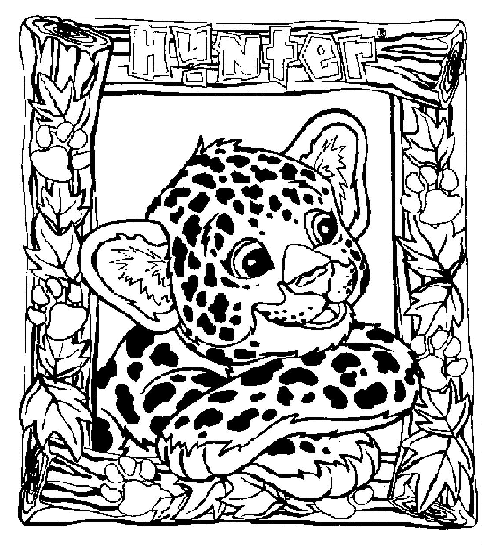 Lisa Frank Coloring Pages