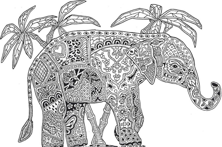 Difficult Coloring Pages