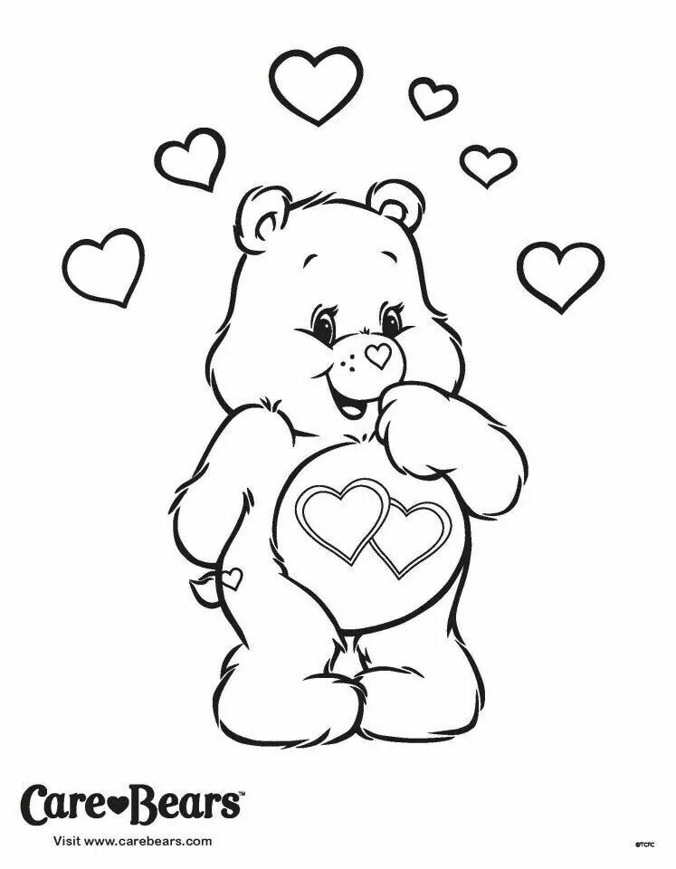 Care Bear Coloring Pages