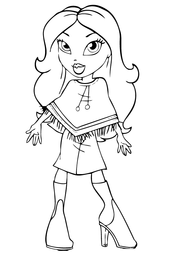 Bratz Coloring Pages