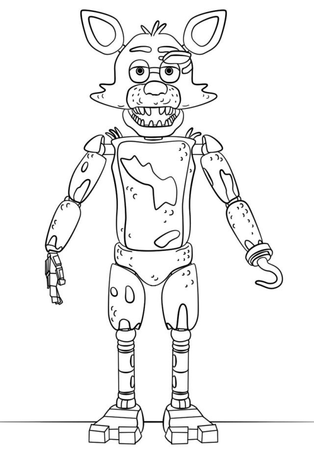 Freddy Coloring Pages