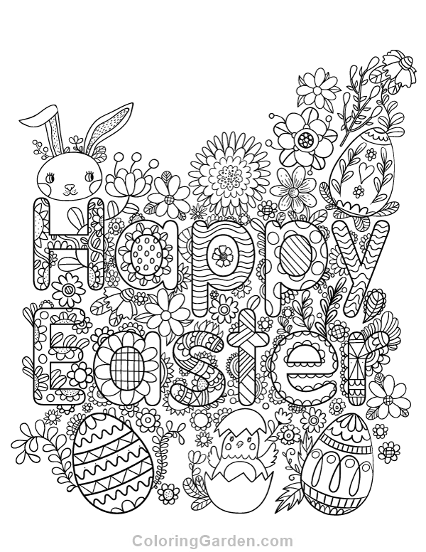 Easter Coloring Books