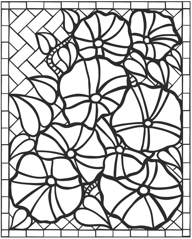 Mosaic Coloring Pages