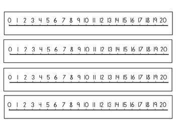 Printable Number Line