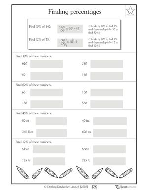 5th Grade Math Worksheets