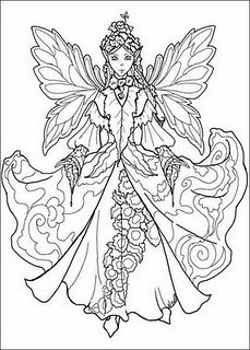 Fairy Coloring Pages