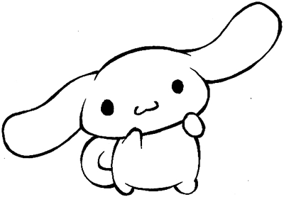 Cinnamoroll Sanrio Coloring Pages