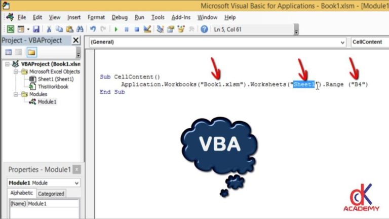 Worksheets Vba