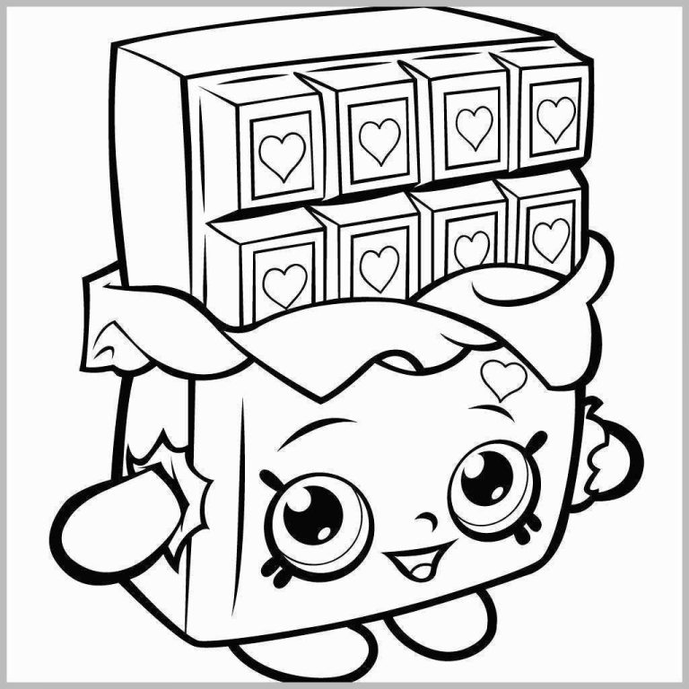 Shopkins Coloring