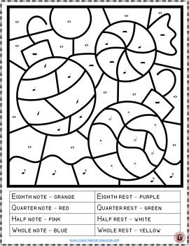 Music Coloring Sheets