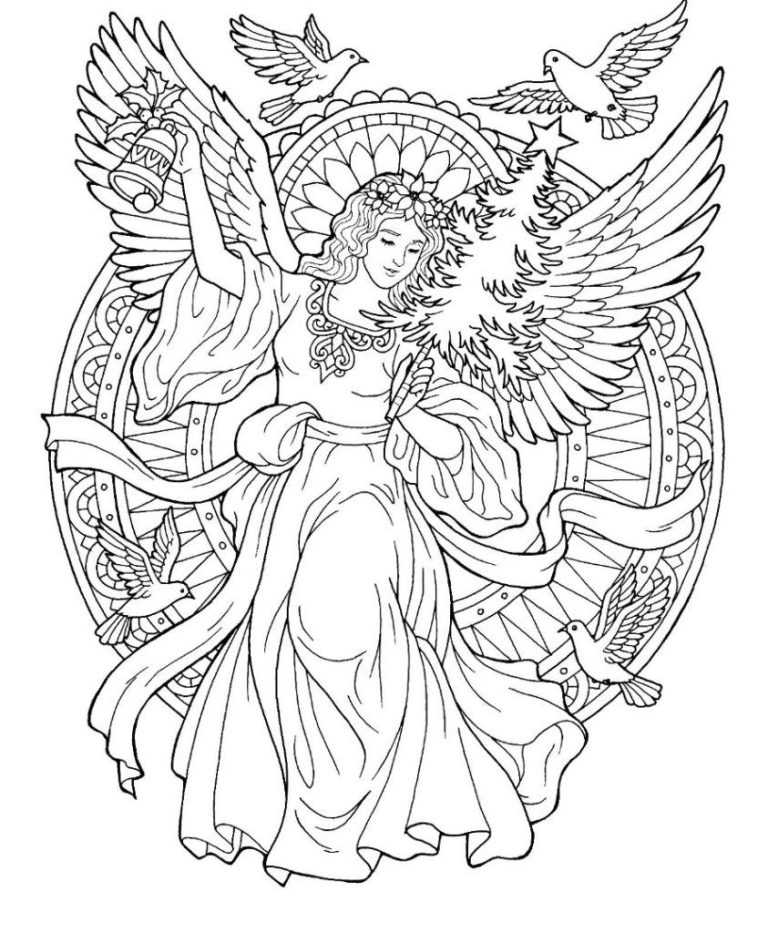 Angel Coloring Pages