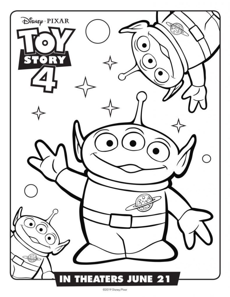 Toy Story Coloring Pages