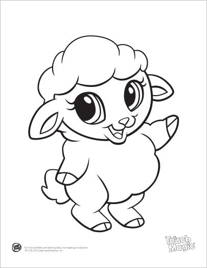 Baby Animal Coloring Pages