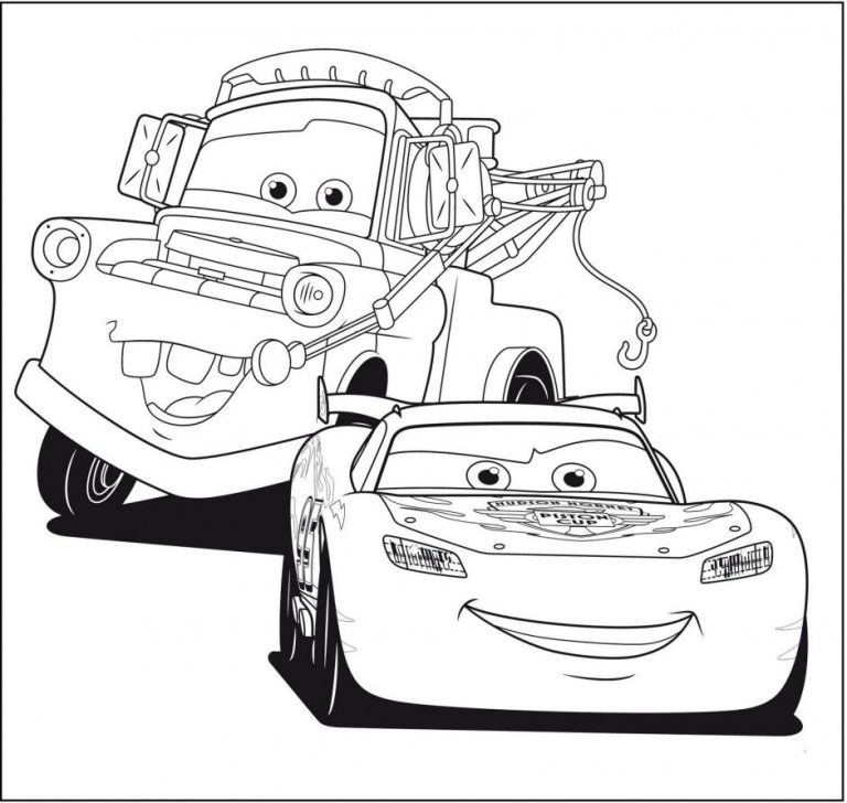 Lightning Mcqueen Coloring