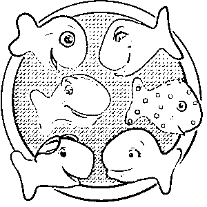 Goldfish Coloring Page