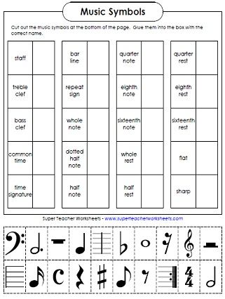 Music Worksheets