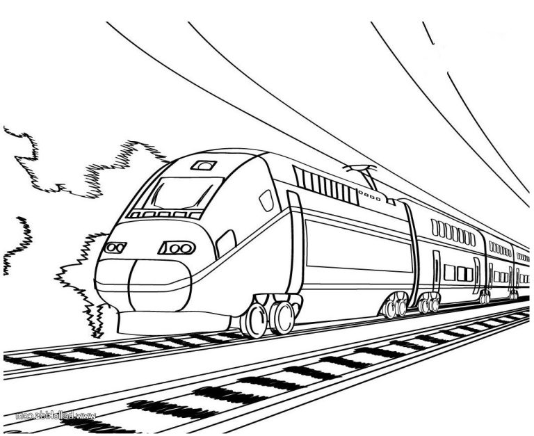 Train Coloring Pages