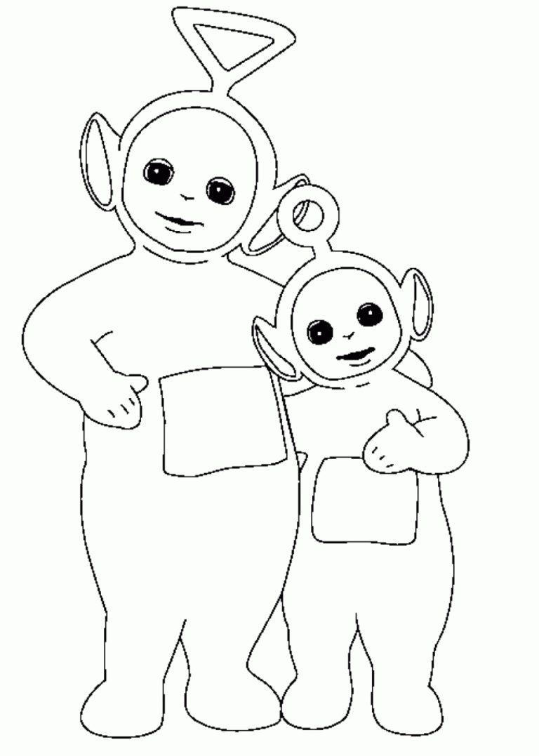 Teletubbies Coloring Pages