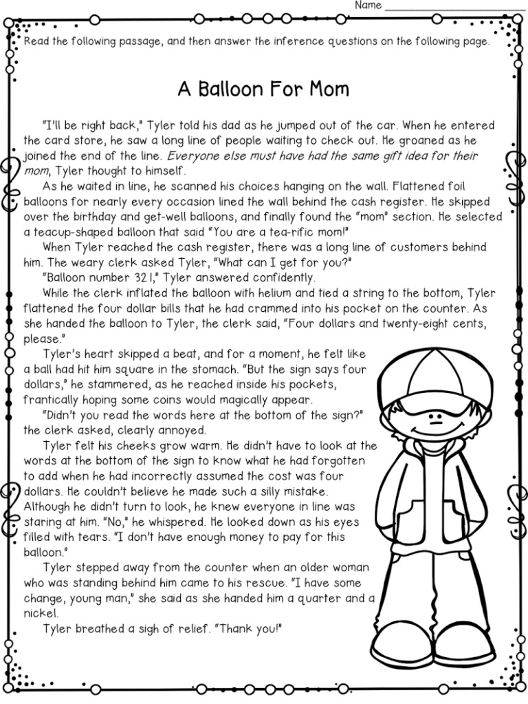 Inference Worksheets Pdf