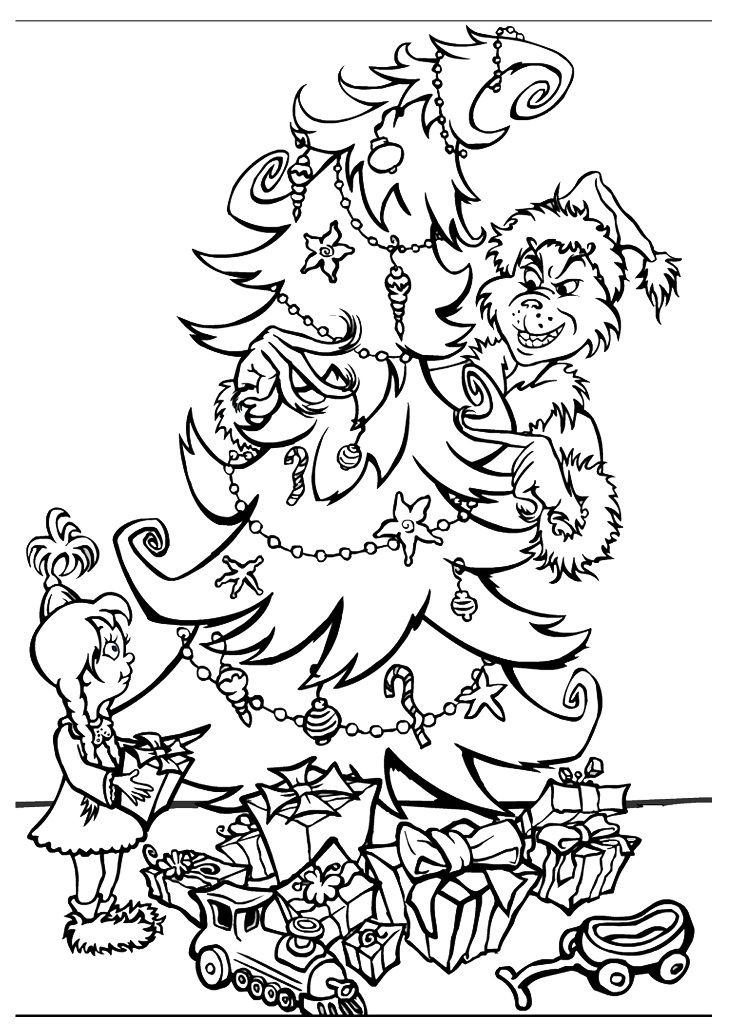 Printable Christmas Coloring Pages