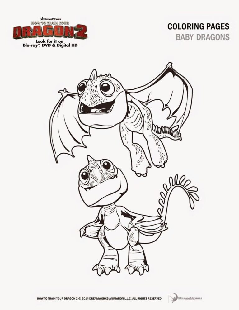 Coloring Book How To Train Your Dragon Coloring Pages