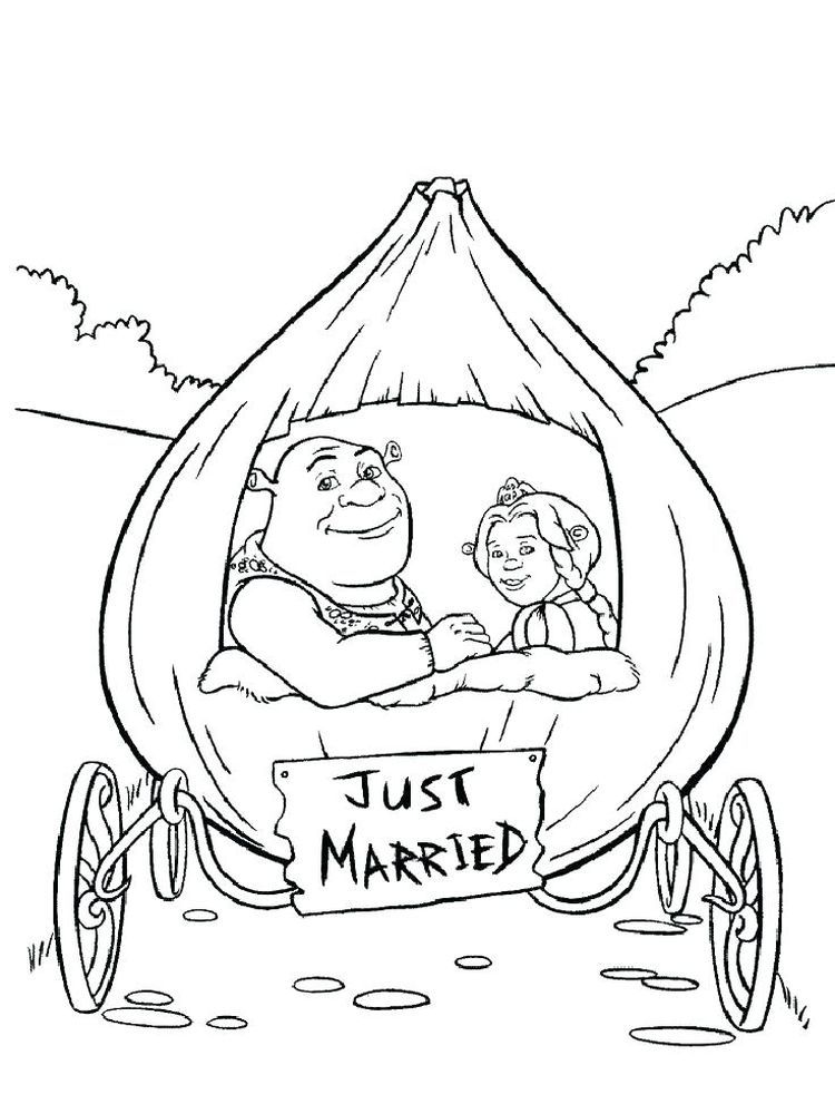 Shrek Coloring Pages