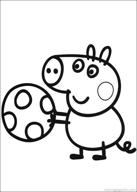 Peppa Pig Printable Coloring Pages