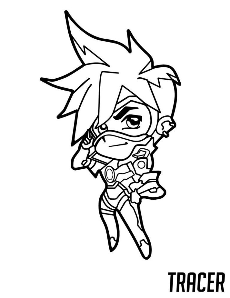 Overwatch Coloring Pages