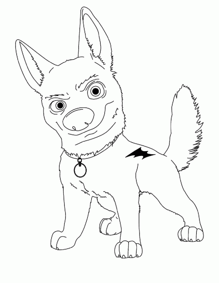 Bolt Coloring Pages